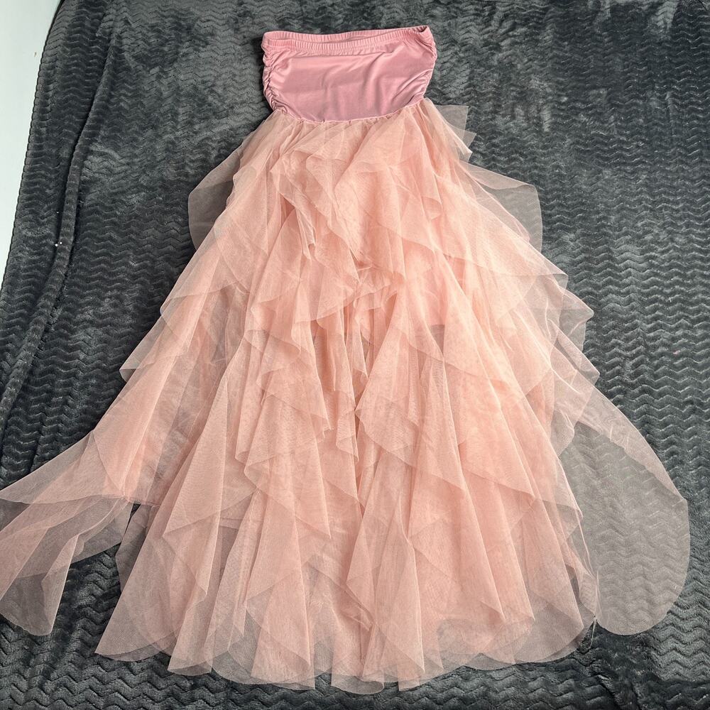Fall Fashion Halter Tulle Pink Dress SHEIN Women’s Size XS